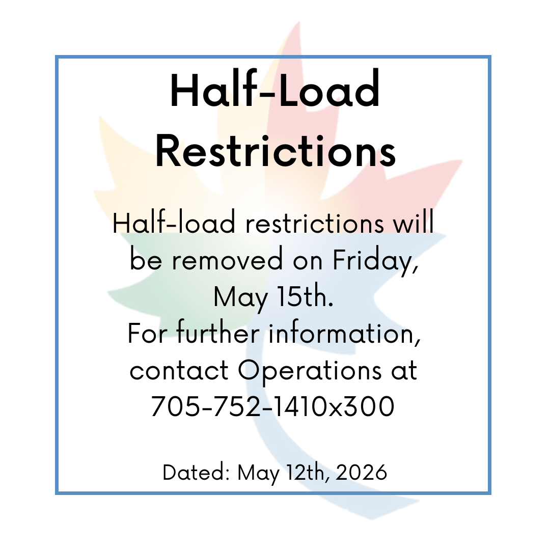 Half-Load Restrictions Update